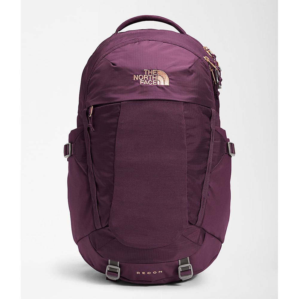 The North Face Backpacks Womens Australia - The North Face Recon Burgundy / Black / Rose Gold (DVR-5